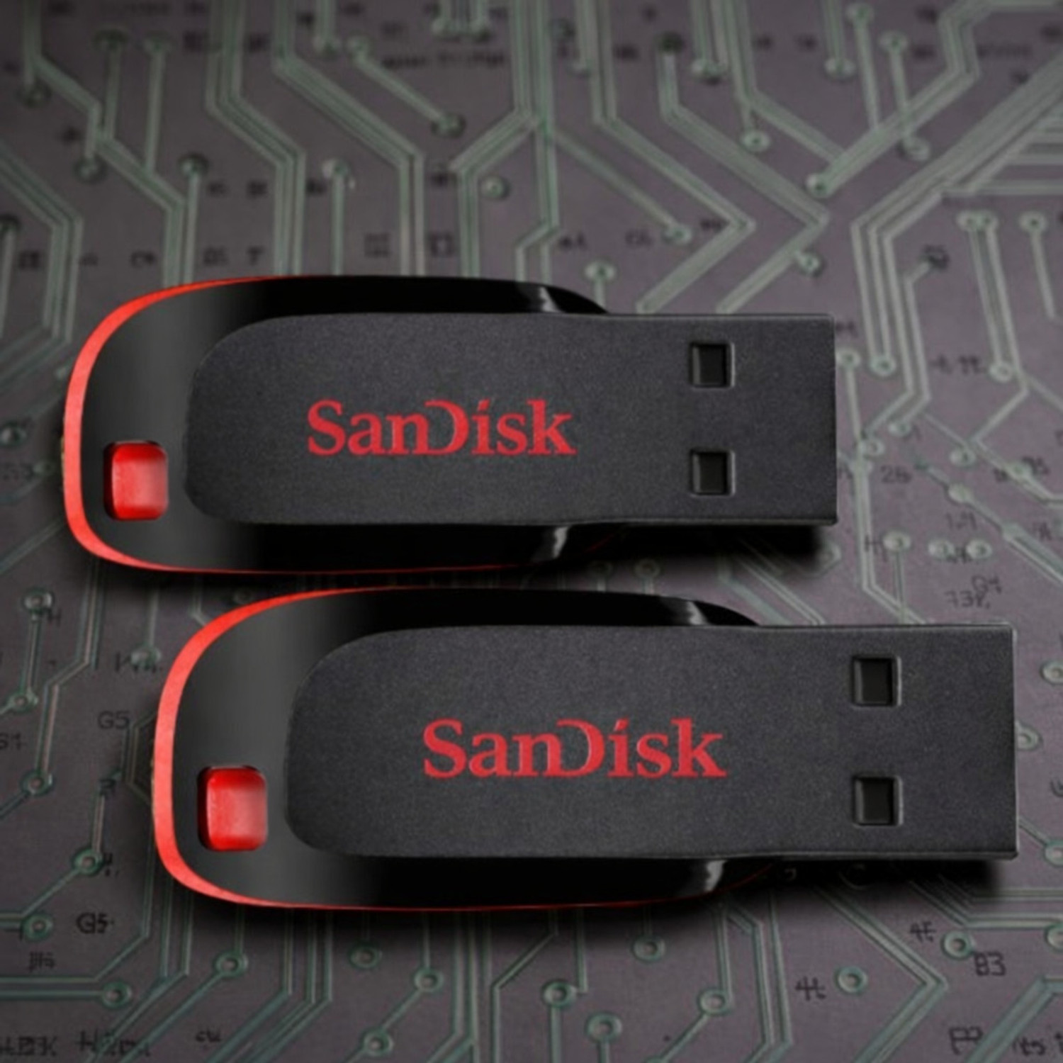 Image of SanDisk Pen Drive Portable Storage Device Personal Use 32 GB OTG Drive Compatible with Laptop, Audio Player, Tablet, Television, Desktop Computer USB 2.0 Metal Case