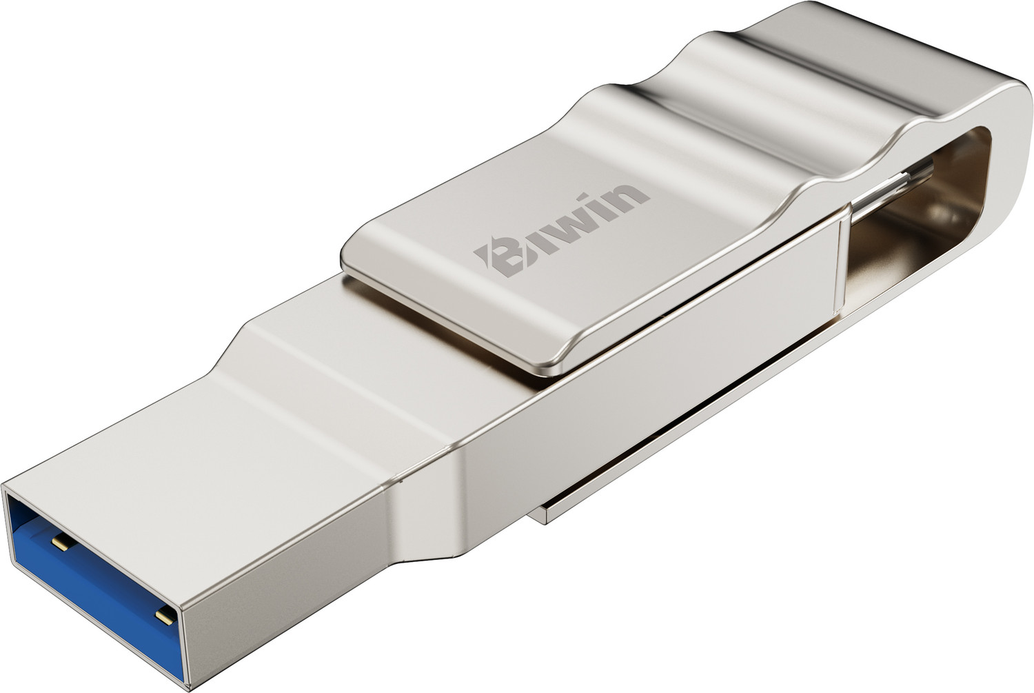 Image of Biwin UD150 256 GB OTG Drive Compatible with Laptop USB 3.2 Metal Case