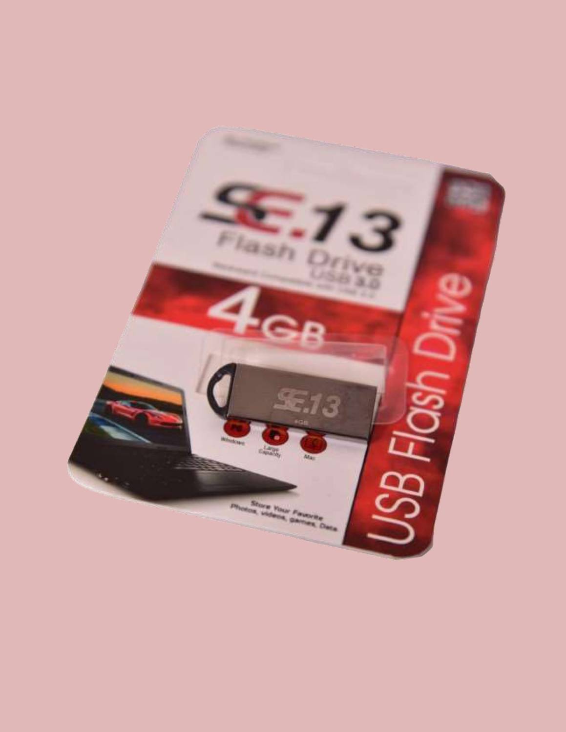 SE.13 3.0 Flash Drive Metal Pendrive High Speed Data StorageP156 4 GB Pen Drive Compatible with Mobile, Laptop USB 3.0 Metal Case
