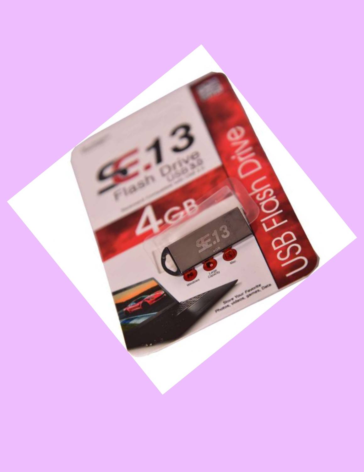 SE.13 Flash Drive Pendrive#62 4 GB Pen Drive Compatible with Mobile, Laptop USB 3.0 Metal Case
