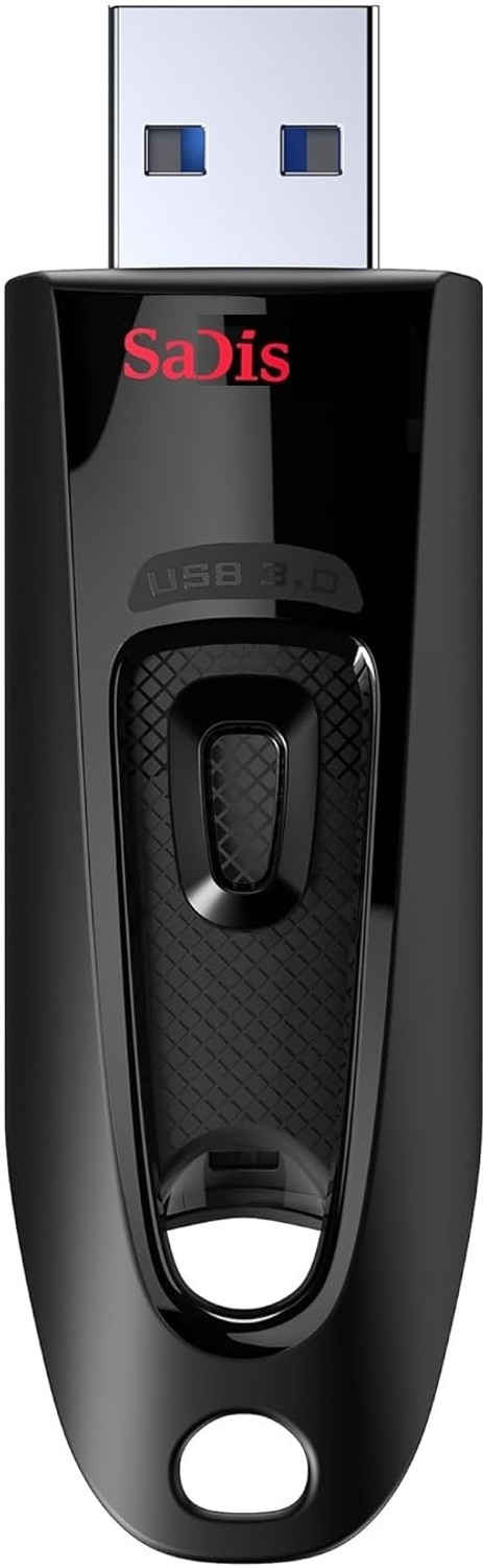 Image of Sndis USB 3.0 128 GB Pen Drive Compatible with Audio Player, Desktop Computer, Laptop, Mobile, Tablet, Netbook, Television, Gaming Console USB 3.0 Plastic Case (Black)