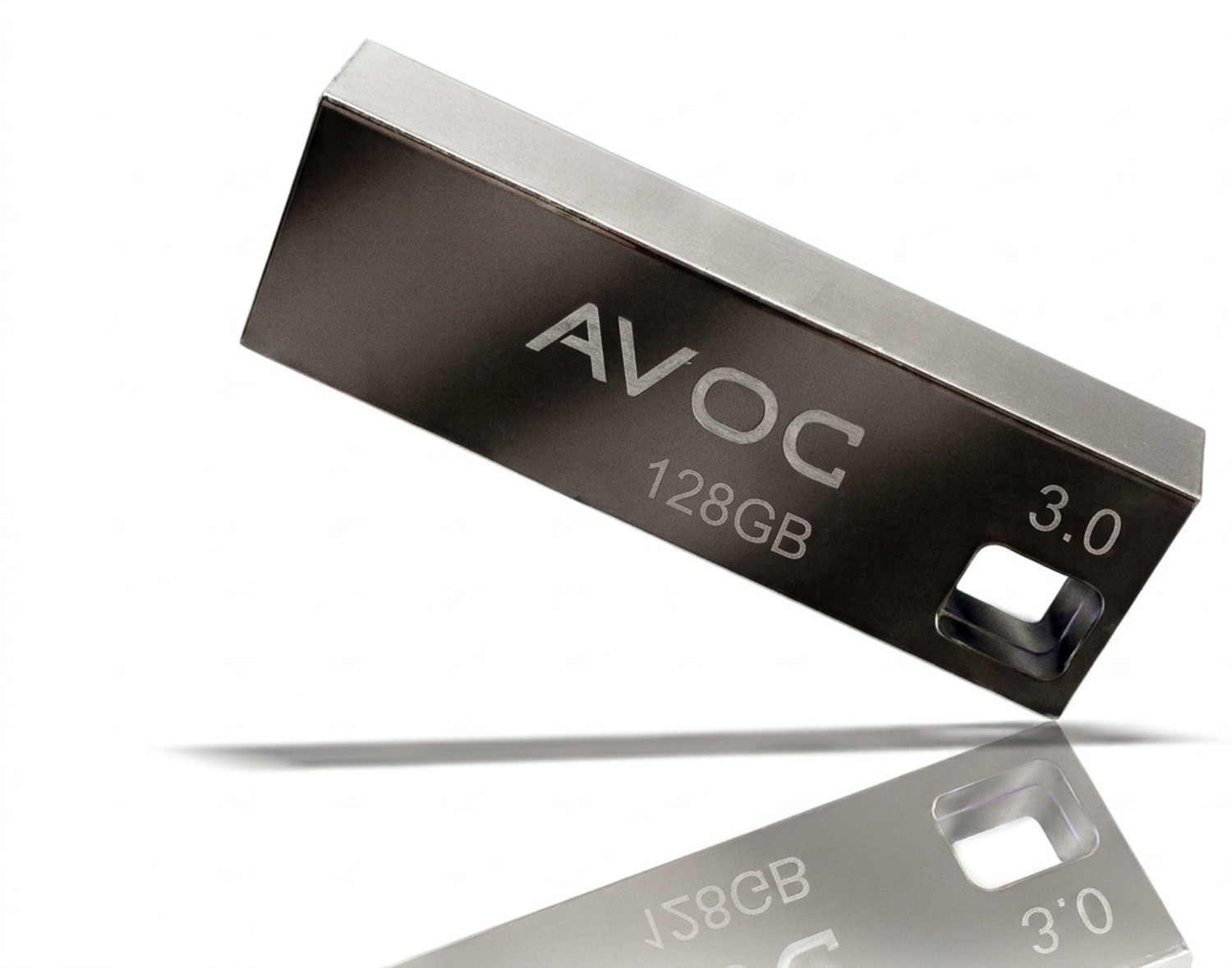 Image of AVOC FLASH HIGH Speed Metal USB Flash Drive F02 128 GB Pen Drive Compatible with Laptop, Desktop Computer, Audio Player USB 3.0 Metal Case