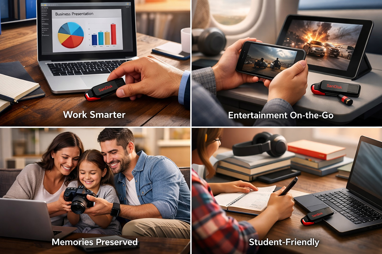 Image of SanDisk Cruzer Blade 32GB USB 2.0 Flash Pendrive 32 GB Pen Drive Compatible with Audio Player, Desktop Computer, Gaming Console, Laptop, Mobile, Netbook, Tablet, Television USB 2.0 Plastic Case