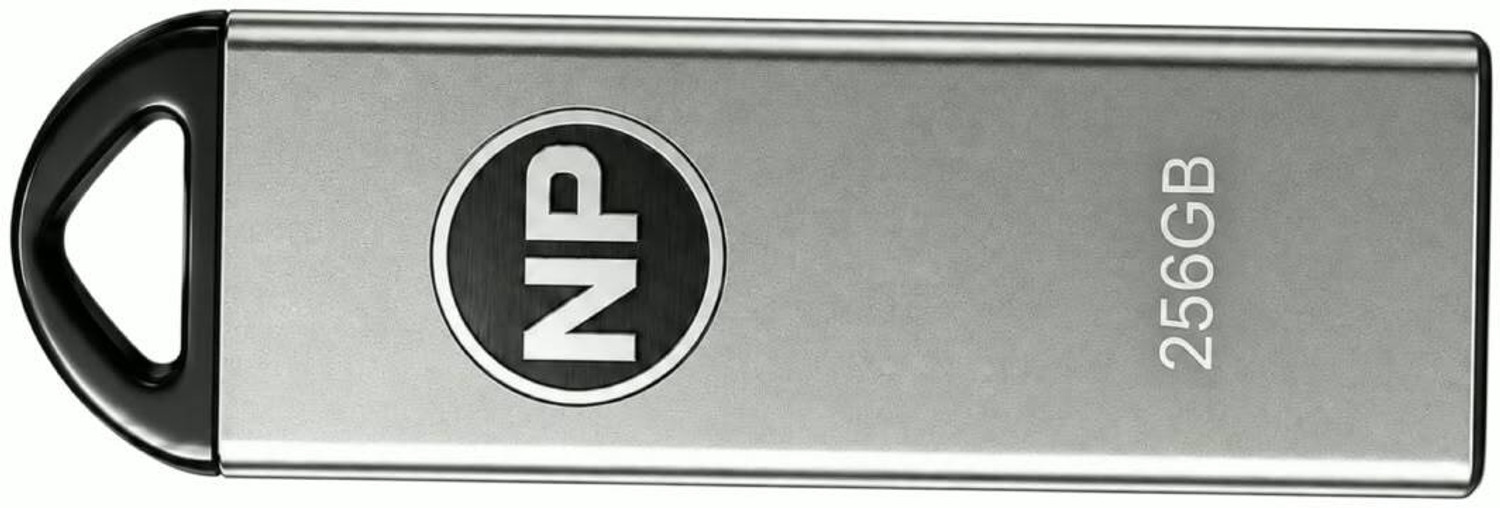 Image of NP 256GB PenDrive Super Quality 256 GB Pen Drive Compatible with Audio Player, Desktop Computer, Gaming Console, Laptop, Mobile, Netbook, Tablet USB 2.0 Metal Case (Silver)