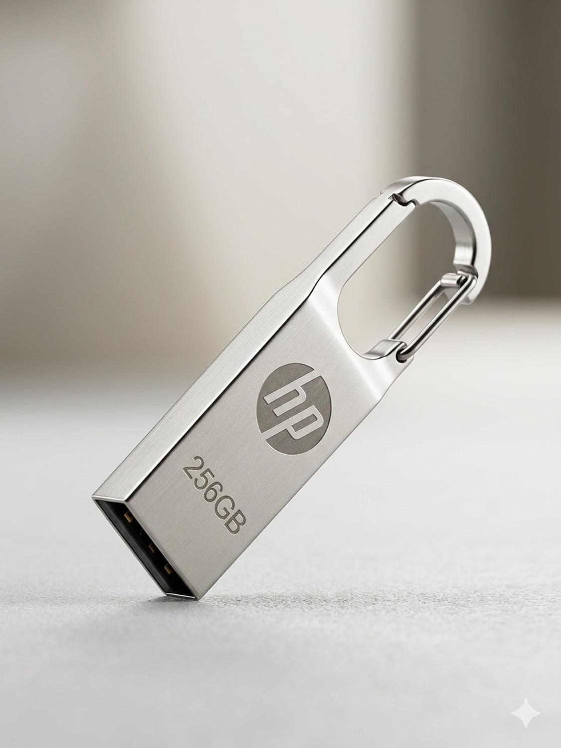 Image of HP Dj v220w 256 GB Pen Drive Compatible with Mobile, Desktop Computer, Laptop, Audio Player USB 2.0, USB 3.0 Metal Case