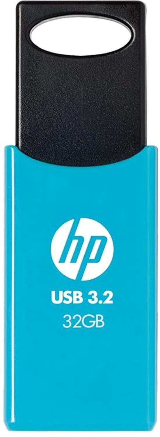 Image of HP 712w 32GB USB 3.2 Flash Drive 32 GB Pen Drive Compatible with Laptop, Mobile, Desktop Computer, Netbook, Television, Gaming Console USB 3.2 Metal Case