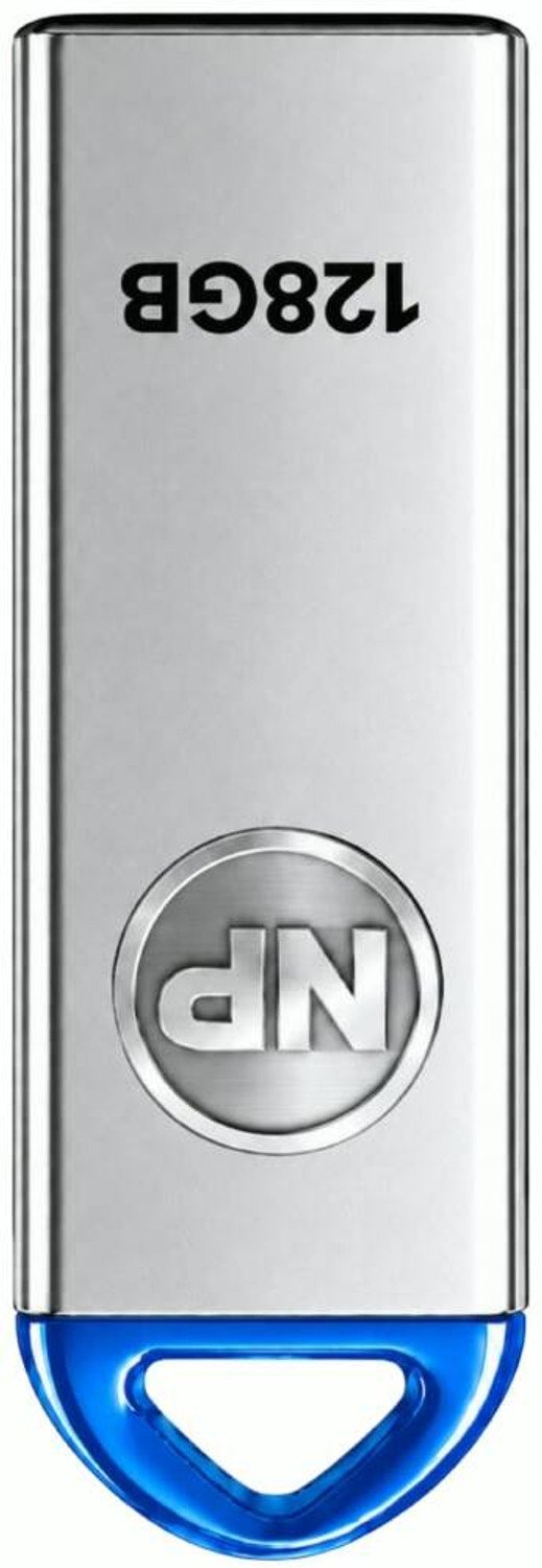 Image of NP 128GB PenDrive USB 128 GB Pen Drive Compatible with Audio Player, Desktop Computer, Gaming Console, Laptop, Mobile, Tablet, Television USB 2.0 Metal Case (Silver)