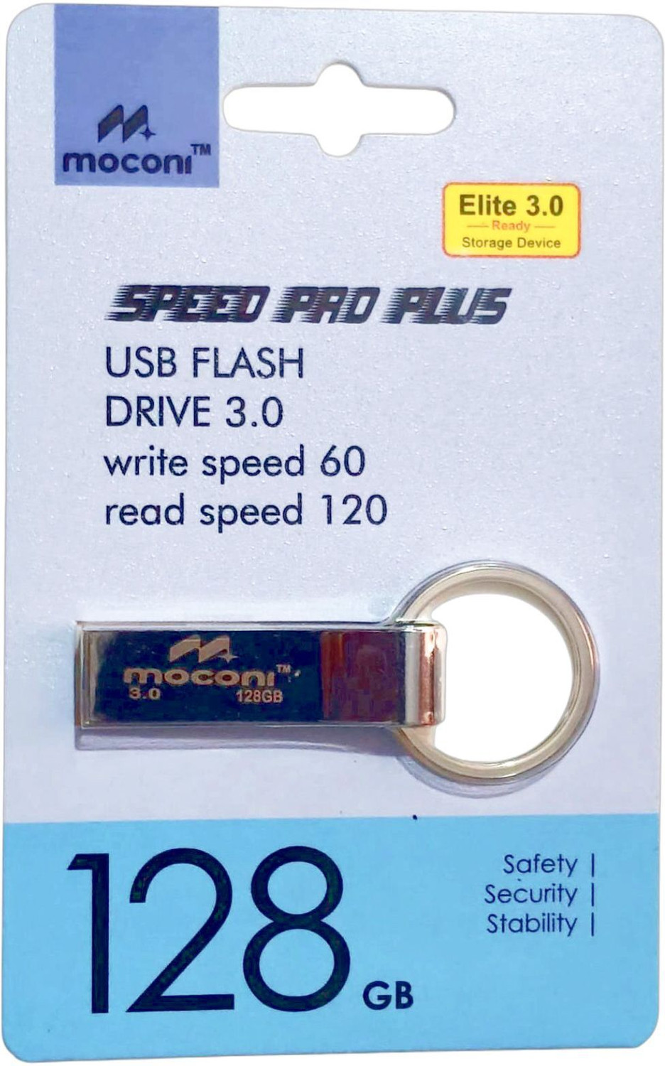 Image of MOCONI F-U3-1001 128 GB Pen Drive Compatible with Desktop Computer, Laptop, Mobile, Tablet, Television USB 3.0 Metal Case