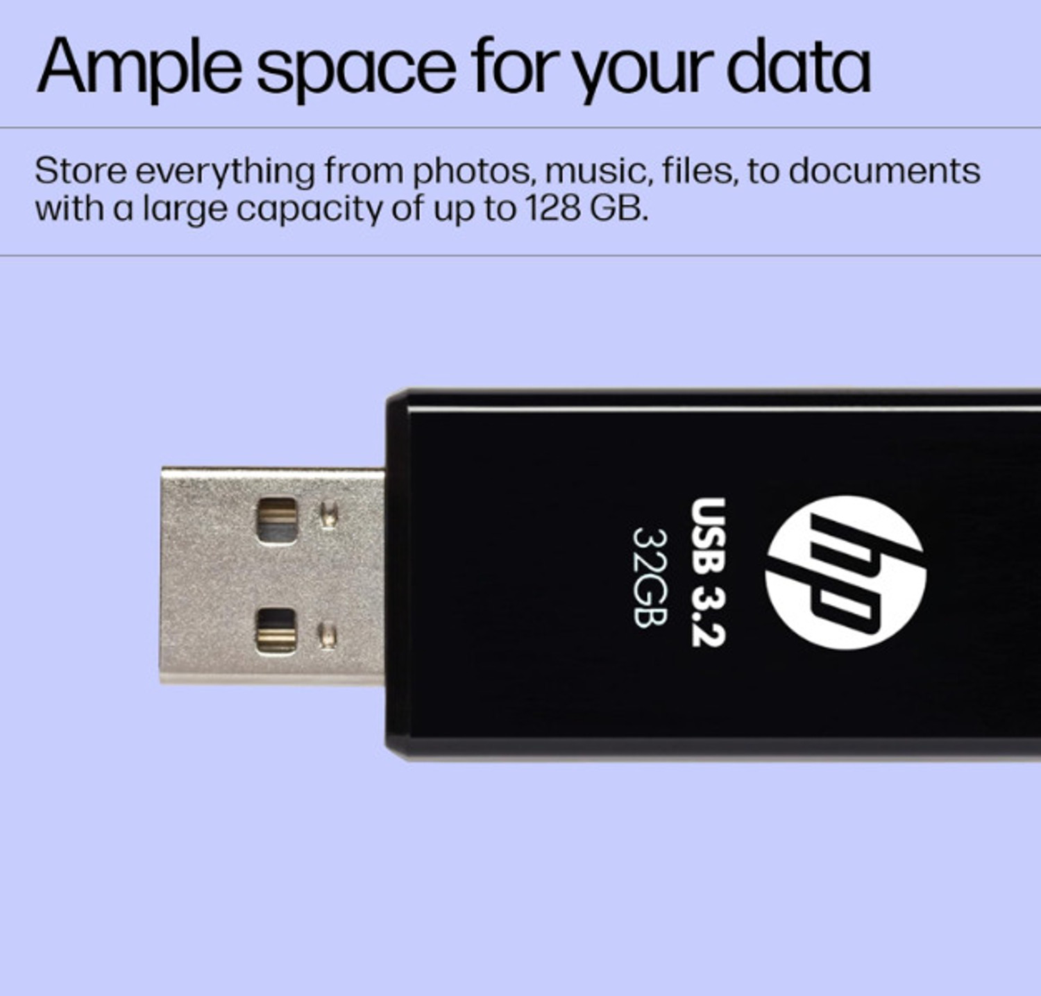 Image of hphp 712w USB 3.2 256 GB Pen Drive Compatible with Laptop, Desktop Computer USB 3.2 Plastic Case