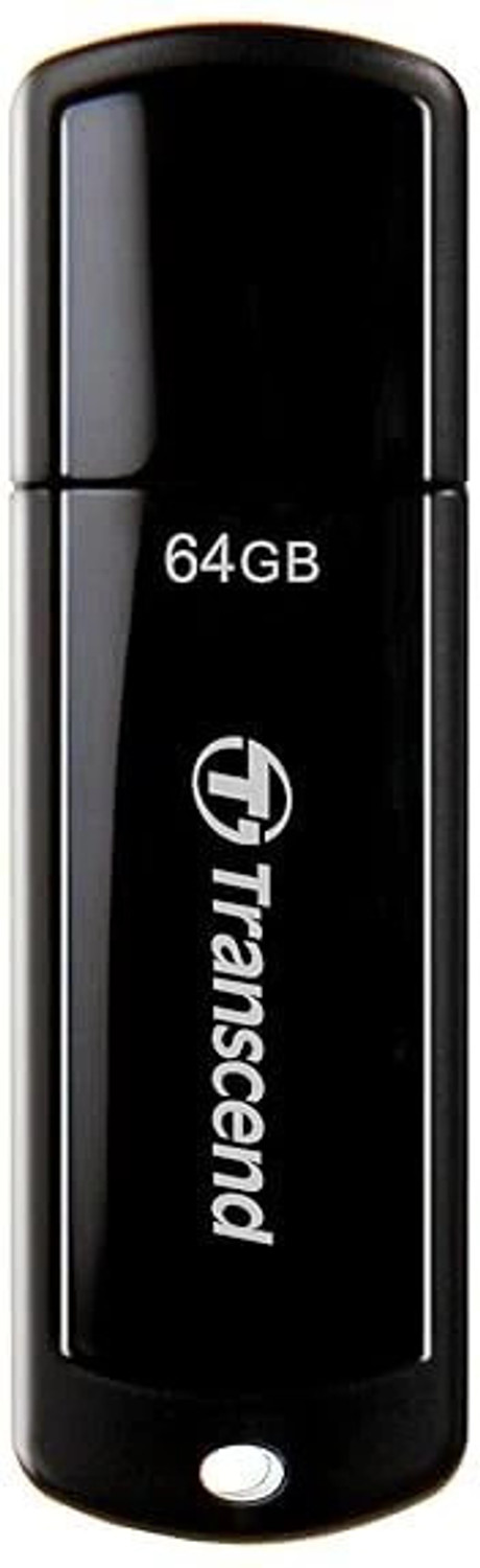 Image of Transcend JetFlash700 64 GB Pen Drive Compatible with Desktop Computer, Laptop, Mobile, Tablet, Television USB 3.1 Plastic Case