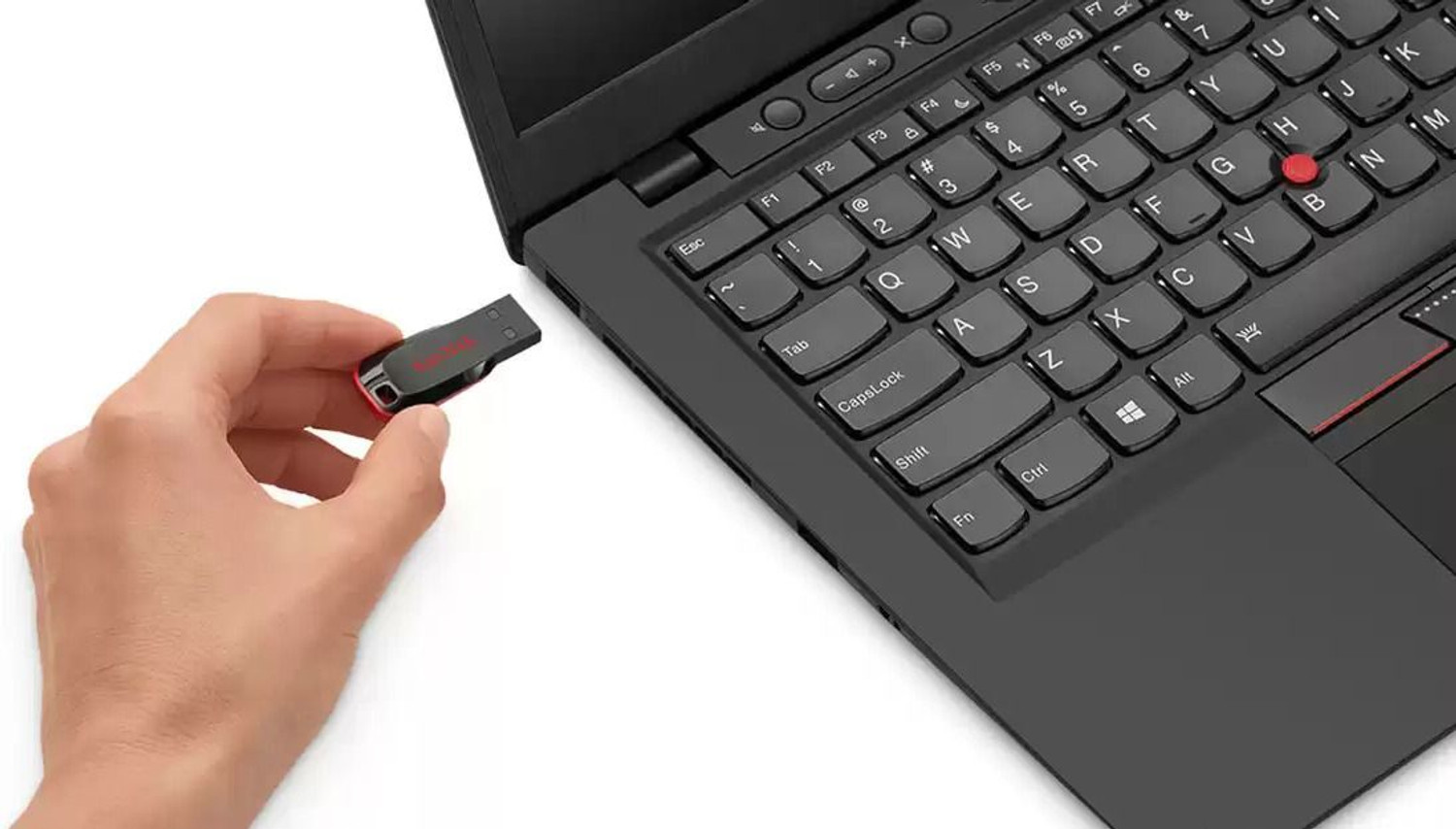 Image of SanDisk Cruzer Blade USB 2.0 Pendrive 128 GB Pen Drive Compatible with Desktop Computer, Gaming Console, Laptop, Television USB 2.0 Plastic Case