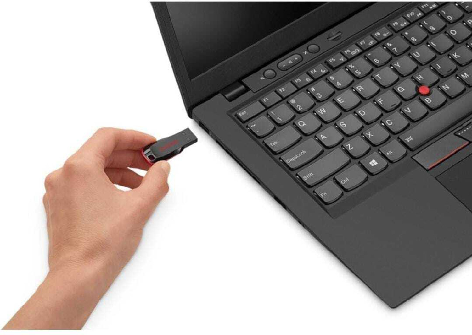 Image of SanDisk Cruzer Blade SDCZ50 128 GB 128 GB Pen Drive Compatible with Audio Player, Desktop Computer, Gaming Console, Laptop, Mobile, Netbook, Tablet, Television USB 2.0 Plastic Case