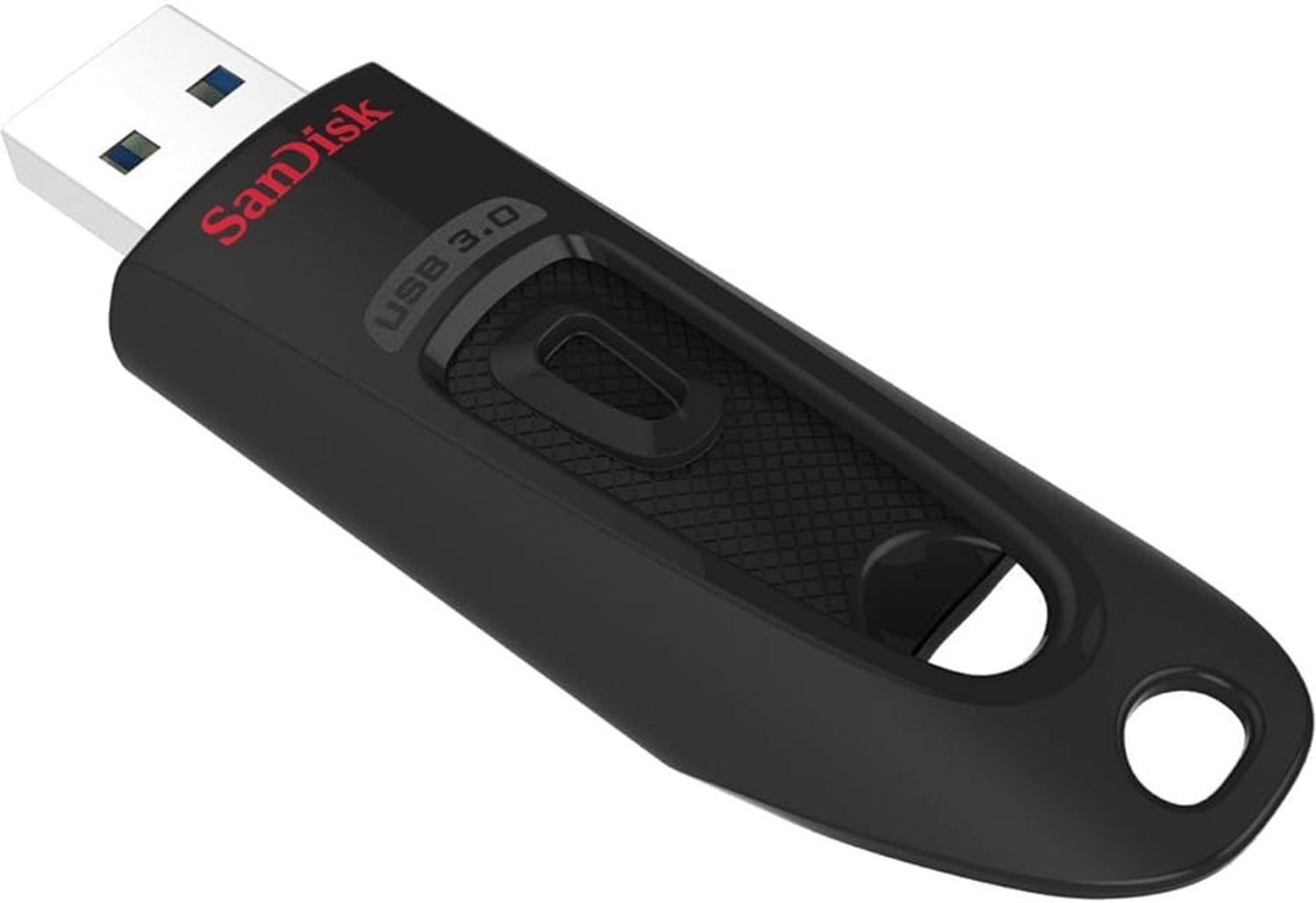 Image of SanDisk Ultra USB 3.0 SDCZ48-128G-U46 128 GB Pen Drive Compatible with Laptop, Audio Player, Desktop Computer, Television USB 3.0 Plastic Case