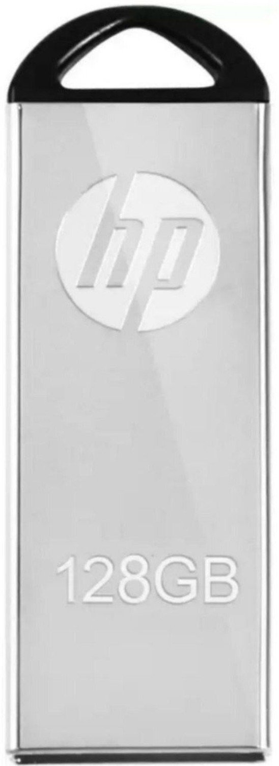 Image of HP v220m 128 GB Pen Drive Compatible with Audio Player, Desktop Computer, Laptop, Netbook, Tablet USB 2.0 Metal Case