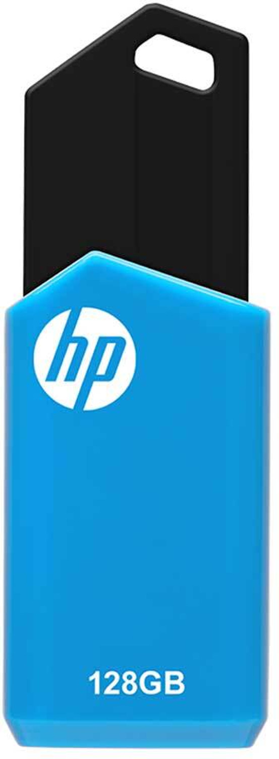 Image of HP v150w-Blue 128 GB Pen Drive Compatible with Laptop USB 2.0 Plastic Case