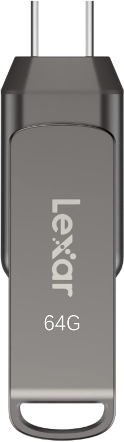 Image of Lexar Dual USB Flash Drive 64GB (Type-C & Type-A, USB 3.1, 100MB /s) 64 GB Pen Drive Compatible with Mobile, Laptop, Desktop Computer USB 3.1 Metal Case
