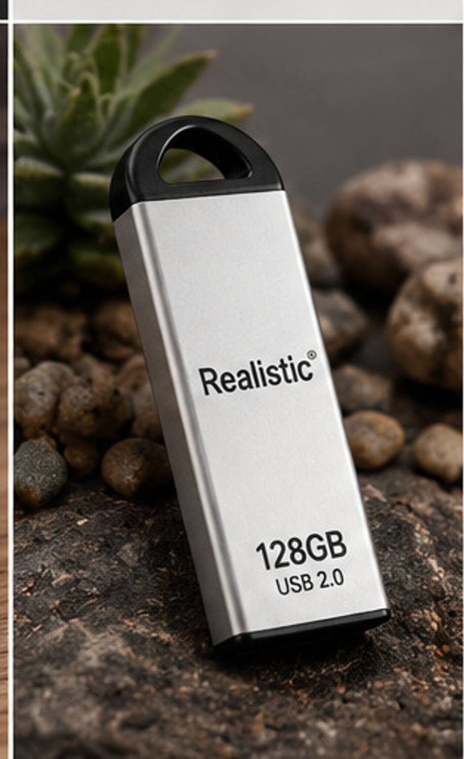 Realstic 128gb pen drive USB 3.0 usbQ1 128 GB Pen Drive Compatible with Mobile, Laptop, Tablet USB 2.0, USB 3.0 Metal Case