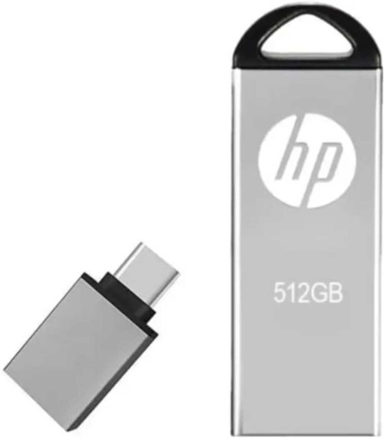 Image of HP UK512 512 GB Pen Drive Compatible with Audio Player, Desktop Computer, Gaming Console, Laptop, Netbook USB 3.0 Metal Case