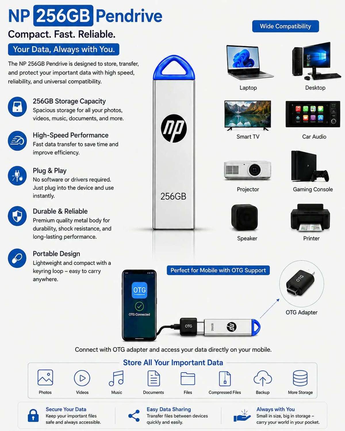 NP 256 GB Pen Drive - Image 4