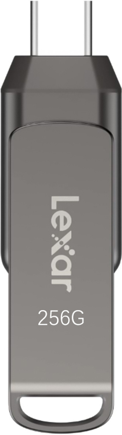 Image of Lexar Dual USB Flash Drive 256GB (Type-C & Type-A, USB 3.1, 100MB /s) 256 GB Pen Drive Compatible with Mobile, Laptop, Desktop Computer USB 3.1 Metal Case