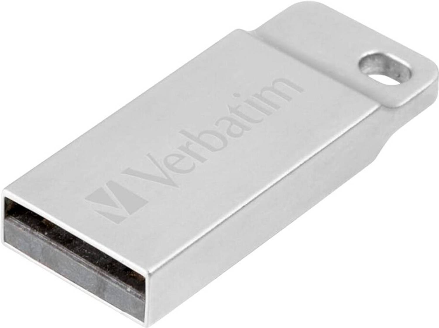 Verbatim 98750 64 GB Pen Drive Compatible with Audio Player, Desktop Computer, Gaming Console, Laptop, Mobile, Netbook, Tablet, Television USB 2.0 Metal Case