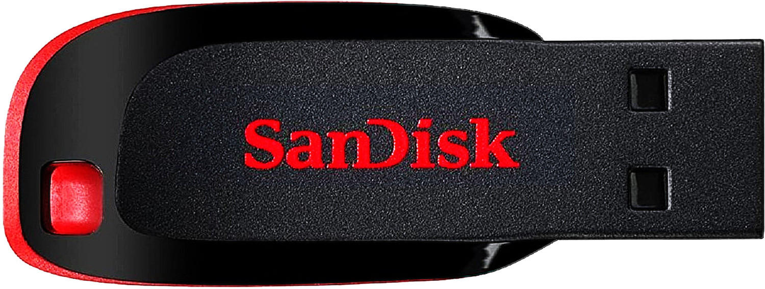 Image of SanDisk Utility Flash Drive 64 GB Pen Drive Compatible with Audio Player, Desktop Computer, Mobile, Laptop, Television USB 2.0 Plastic Case