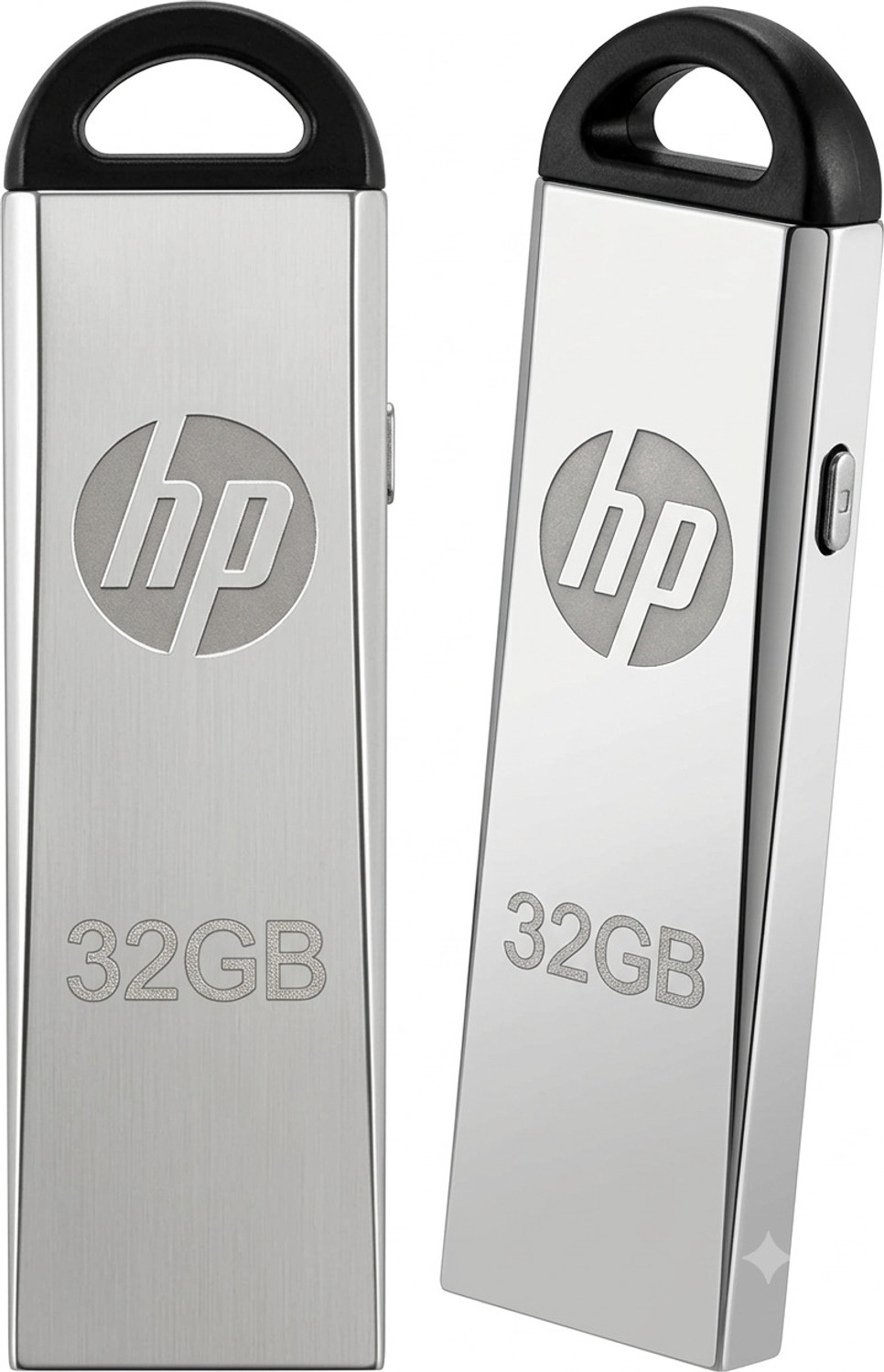 Image of HP V220-32GB+32GB COMBO 32 GB Pen Drive Compatible with Audio Player, Desktop Computer, Laptop, Gaming Console USB 2.0 Metal Case