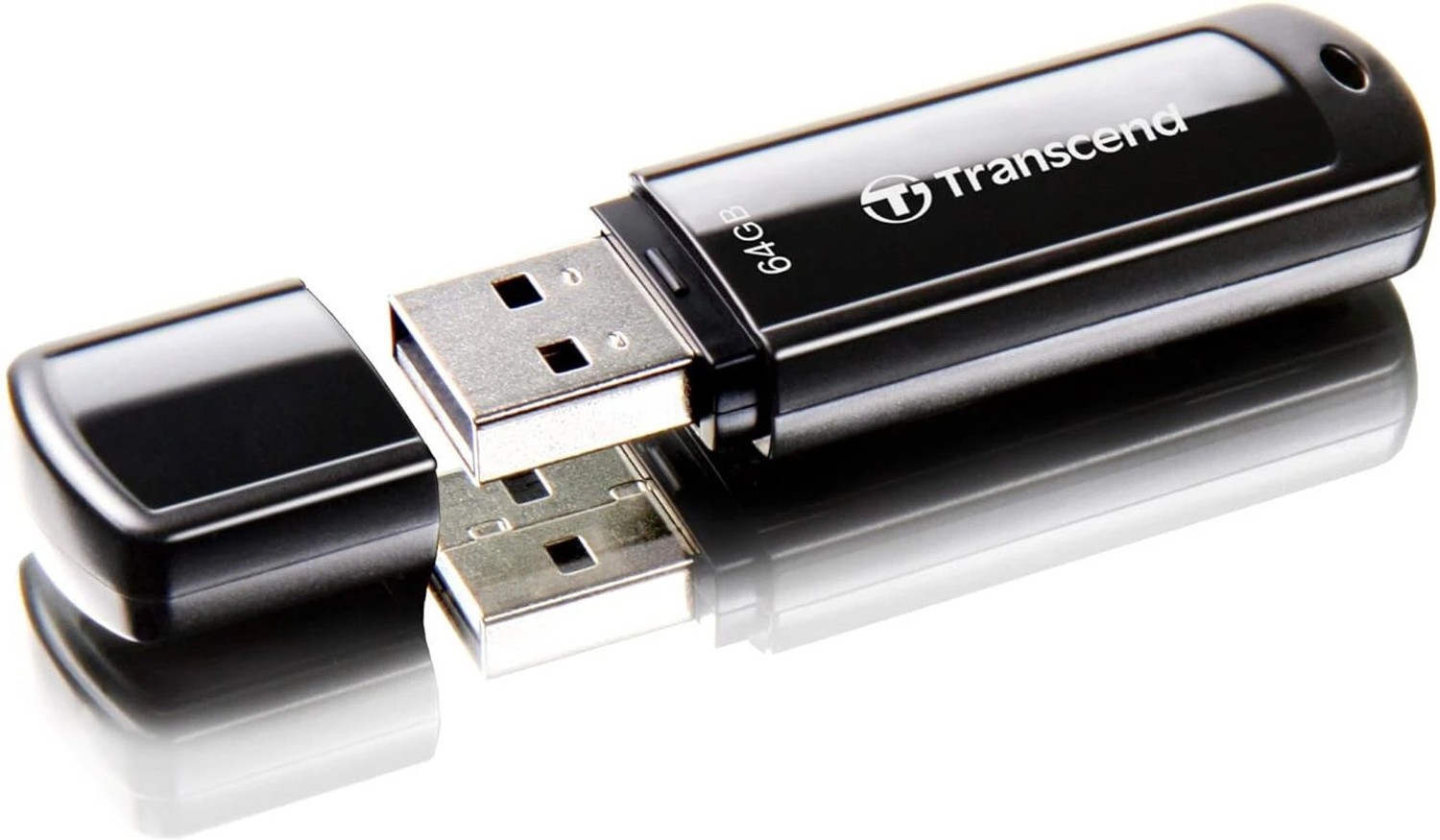 Image of Transcend JetFlash700 64 GB Pen Drive Compatible with Desktop Computer, Laptop, Mobile, Tablet, Television USB 3.1 Plastic Case