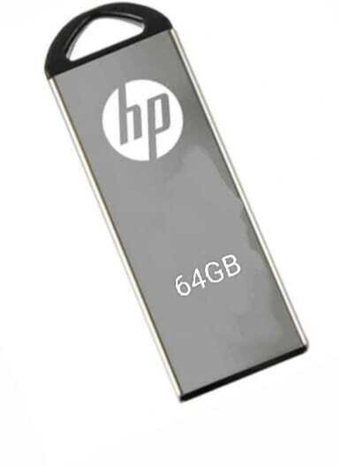 Image of HP V220W 64 GB Pen Drive Compatible with Netbook, Gaming Console, Desktop Computer, Audio Player, Television, Laptop USB 2.0 Metal Case