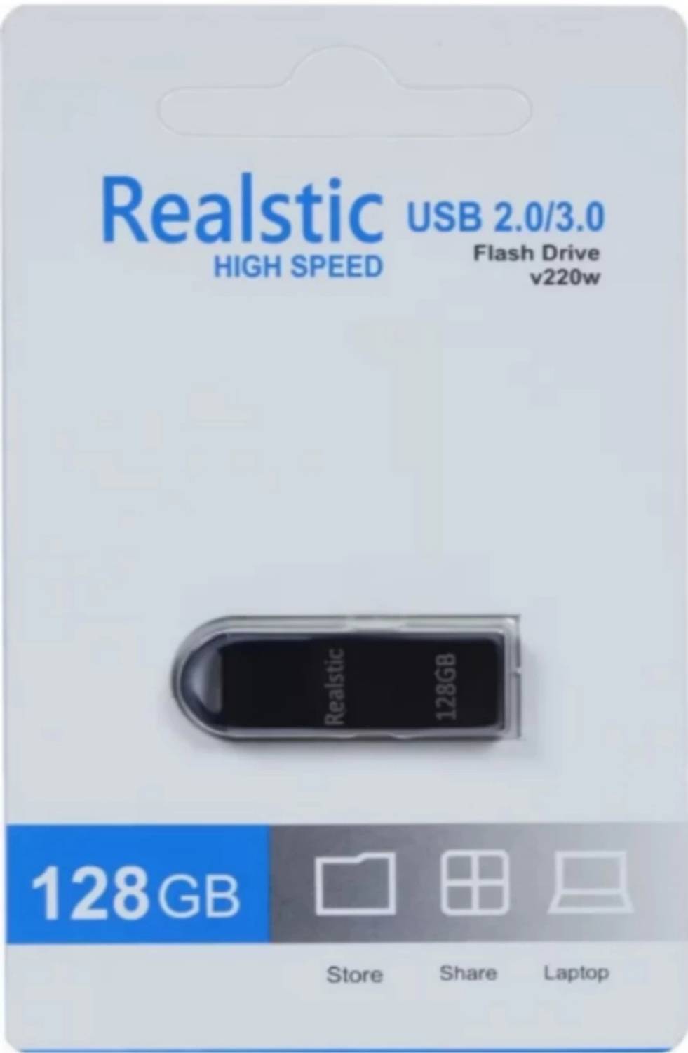 Realstic v220w 128GB USB Flash Drive