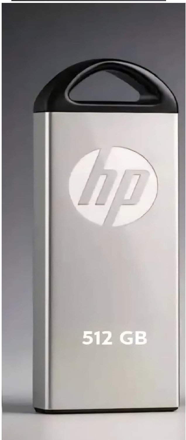Image of HP V 220 512 GB pendrive 512 GB Pen Drive Compatible with Laptop USB 3.0 Metal Case