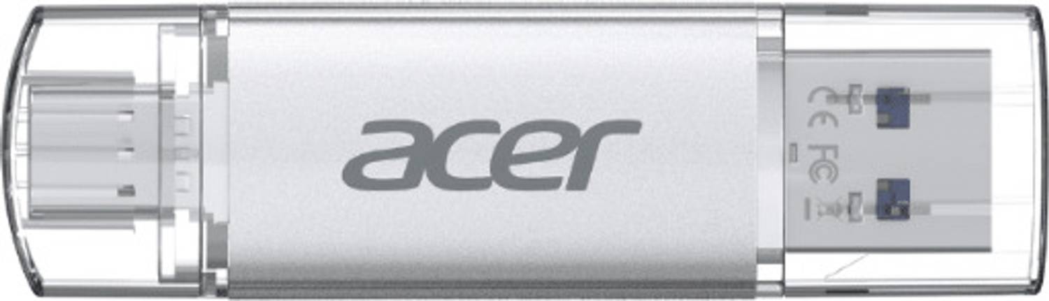 Acer Premium UT300 128GB USB 3.2 Dual Port Drive - Image 1