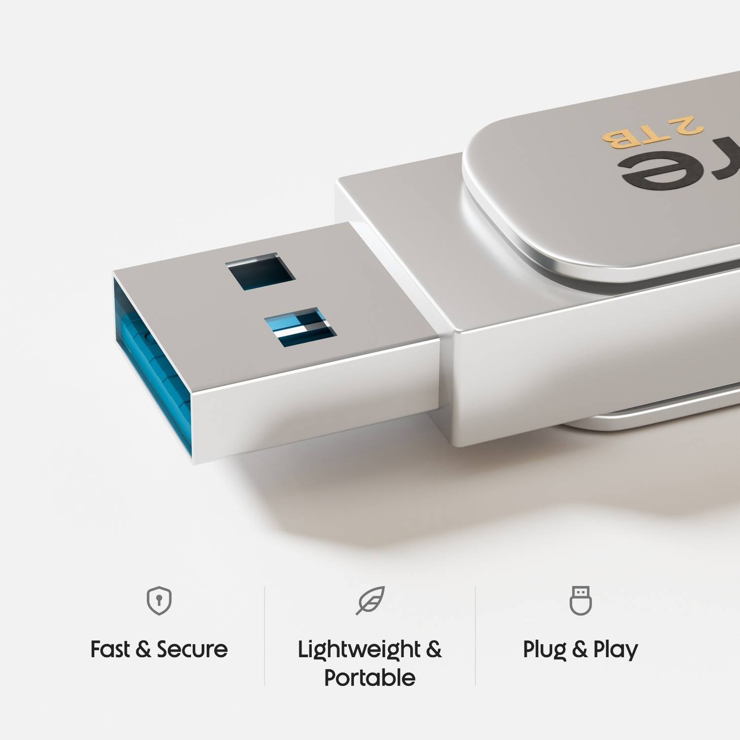 Getmor 2TB Type-C & USB-A OTG Drive - Image 5