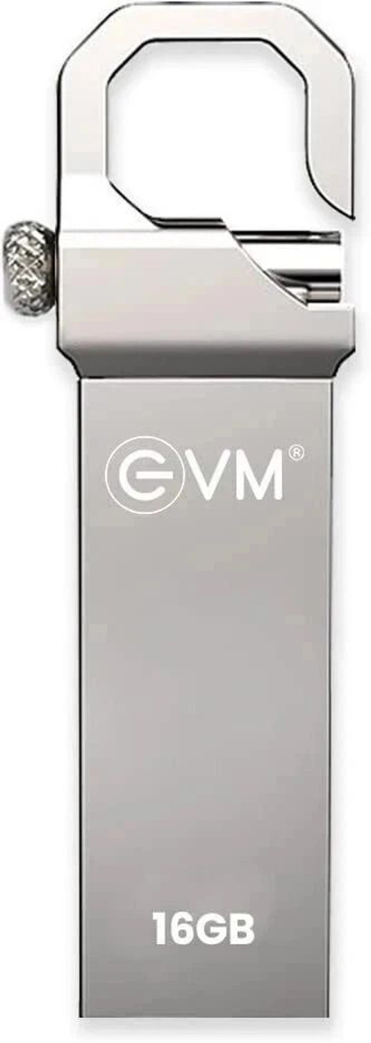 Image of EVM EVMPD /16GB 16 GB OTG Drive Compatible with Desktop Computer, Laptop USB 2.0 Metal Case