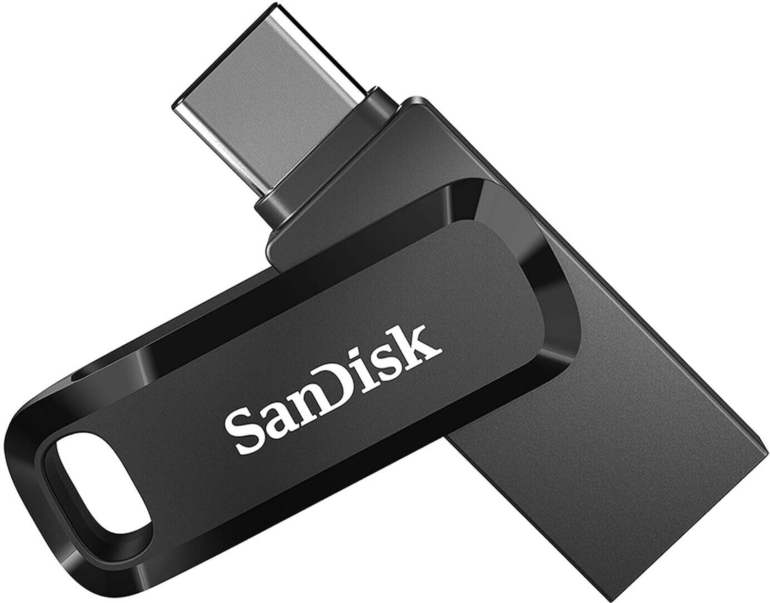 Image of SanDisk Dual Drive Go usb3.0 Type C Pendrive 128 GB OTG Drive Compatible with Desktop Computer, Mobile, Tablet, Television USB 3.0 Metal Case
