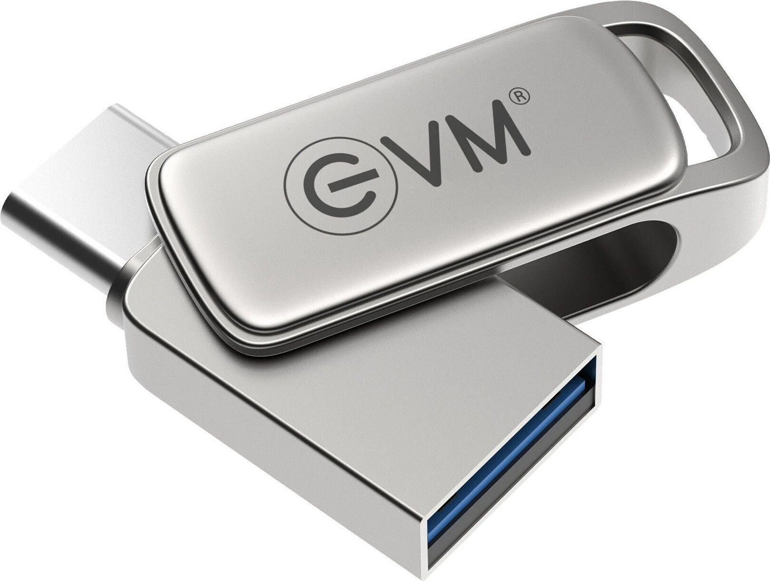 Image of EVM EEPOT /64G 64 GB OTG Drive Compatible with Desktop Computer, Laptop, Mobile, Tablet USB 3.2 Metal Case