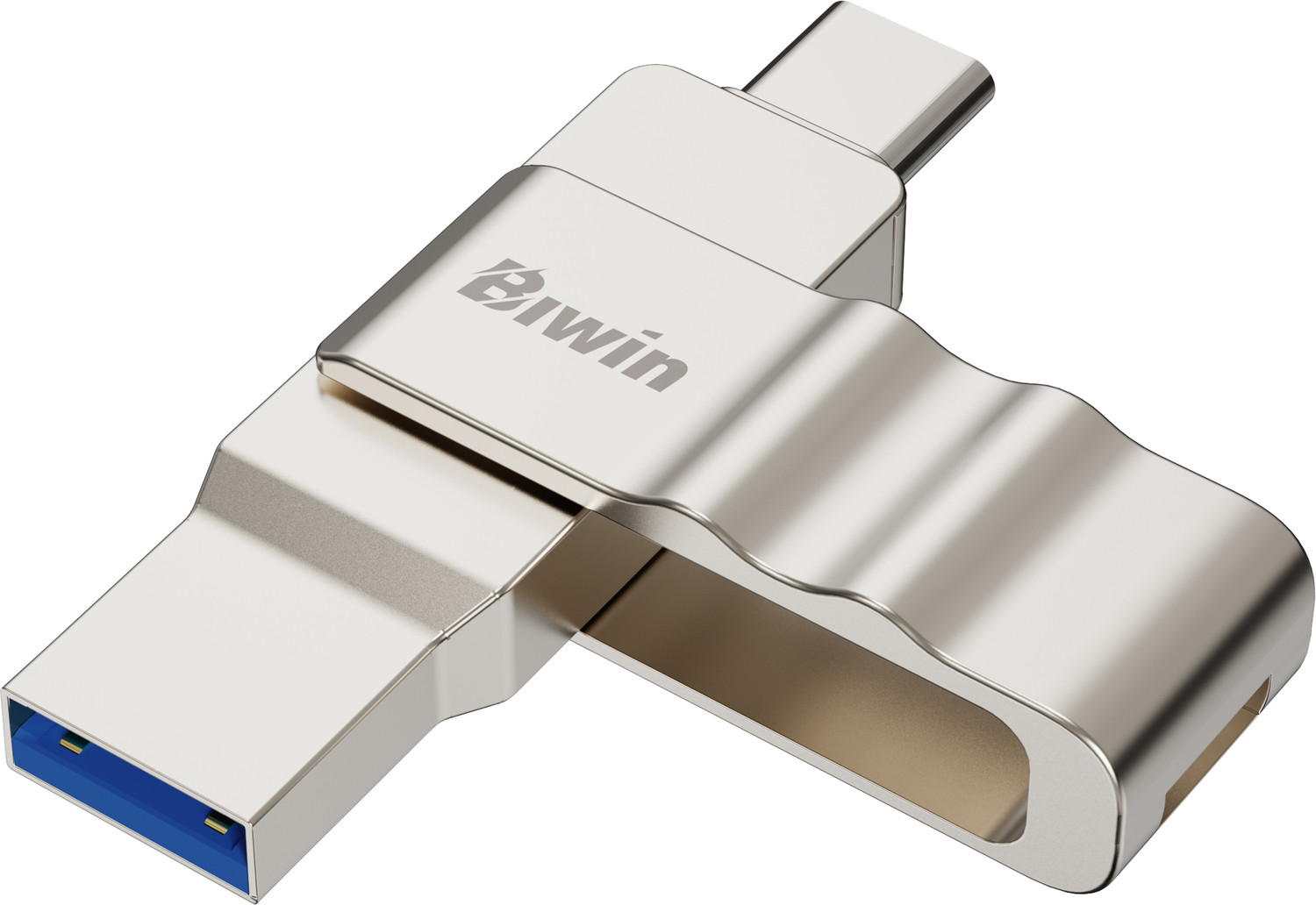 Image of Biwin UD150 256 GB OTG Drive Compatible with Laptop USB 3.2 Metal Case