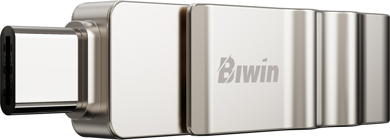 Image of Biwin UD150 256 GB OTG Drive Compatible with Laptop USB 3.2 Metal Case