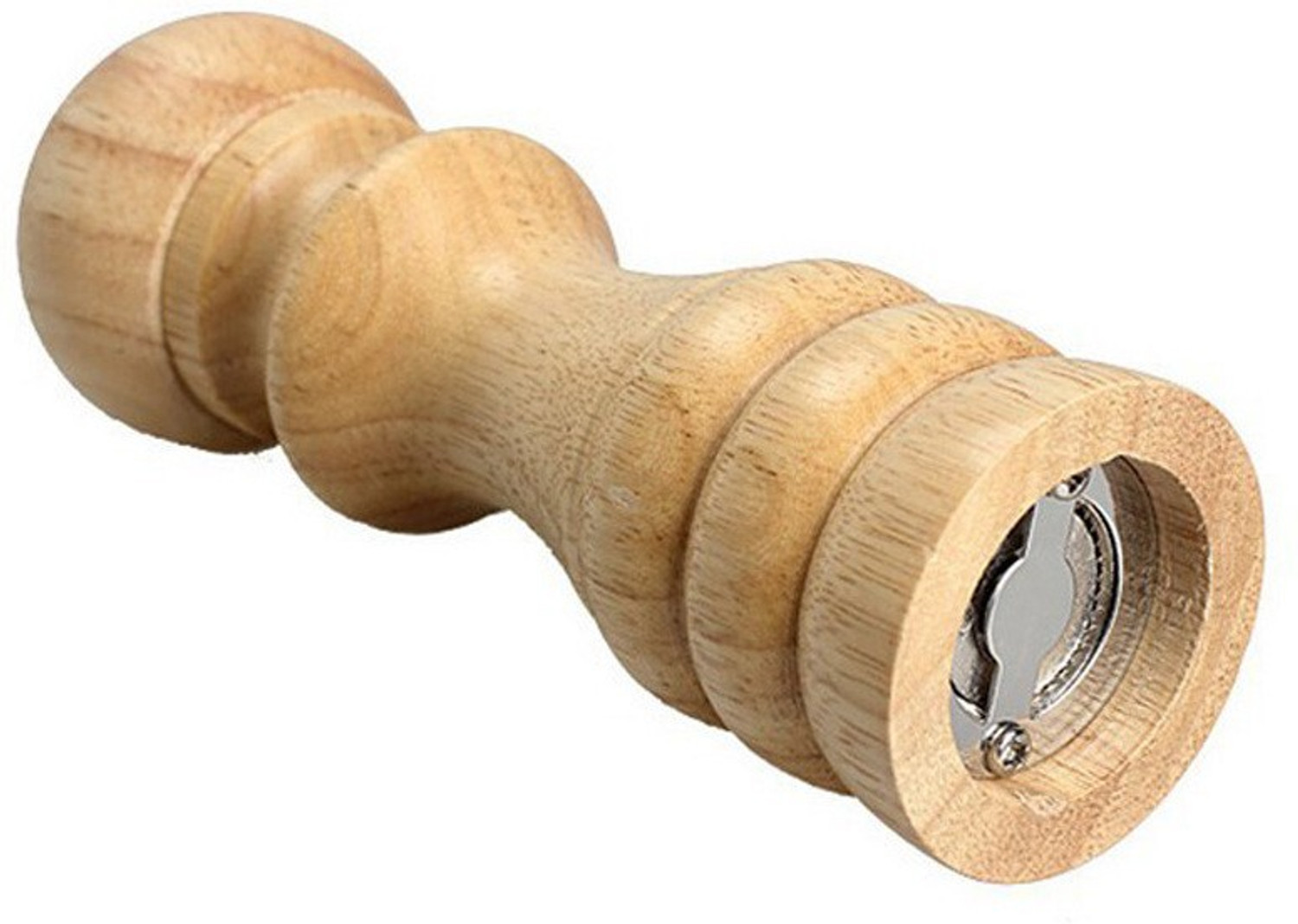 Image of MANTAVYA Burr Mill Wood Traditional Pepper Mill
