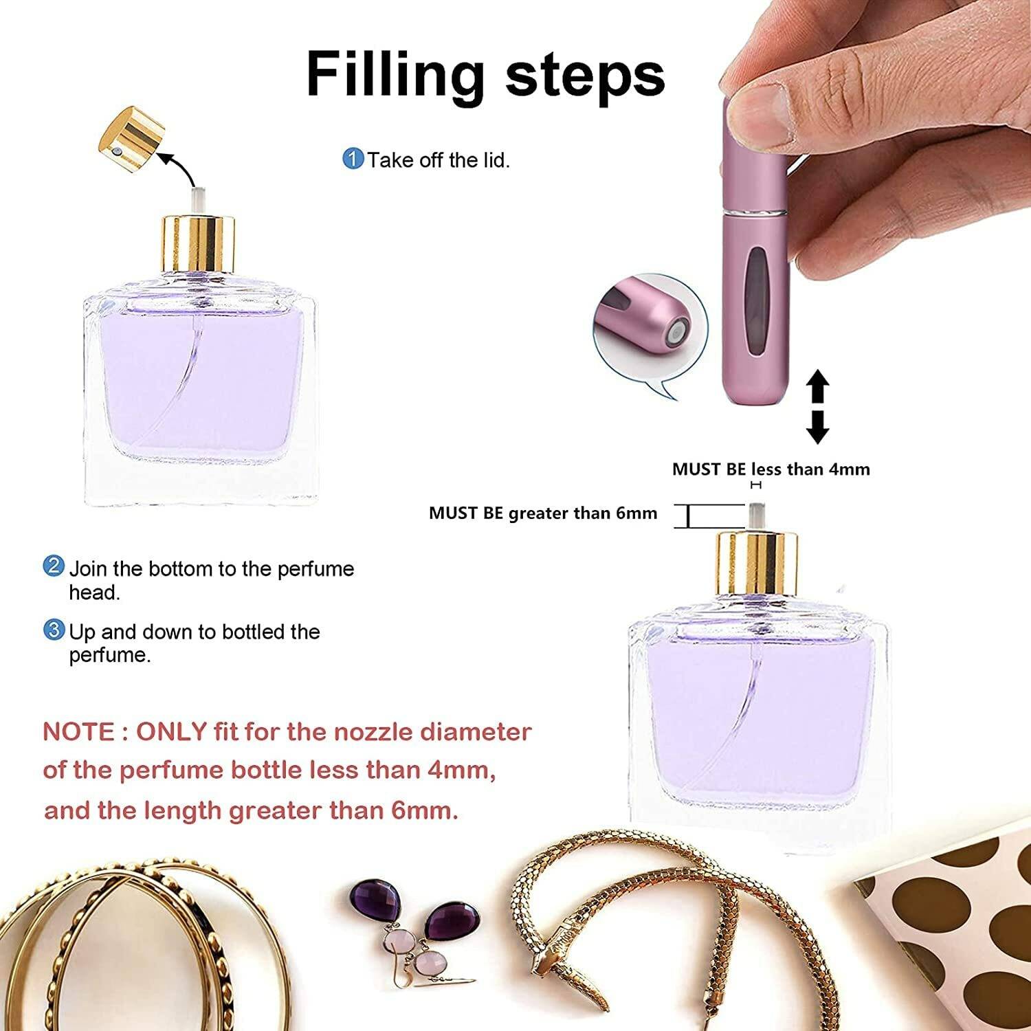 kayru Multicolor Perfume Bottle - Image 4