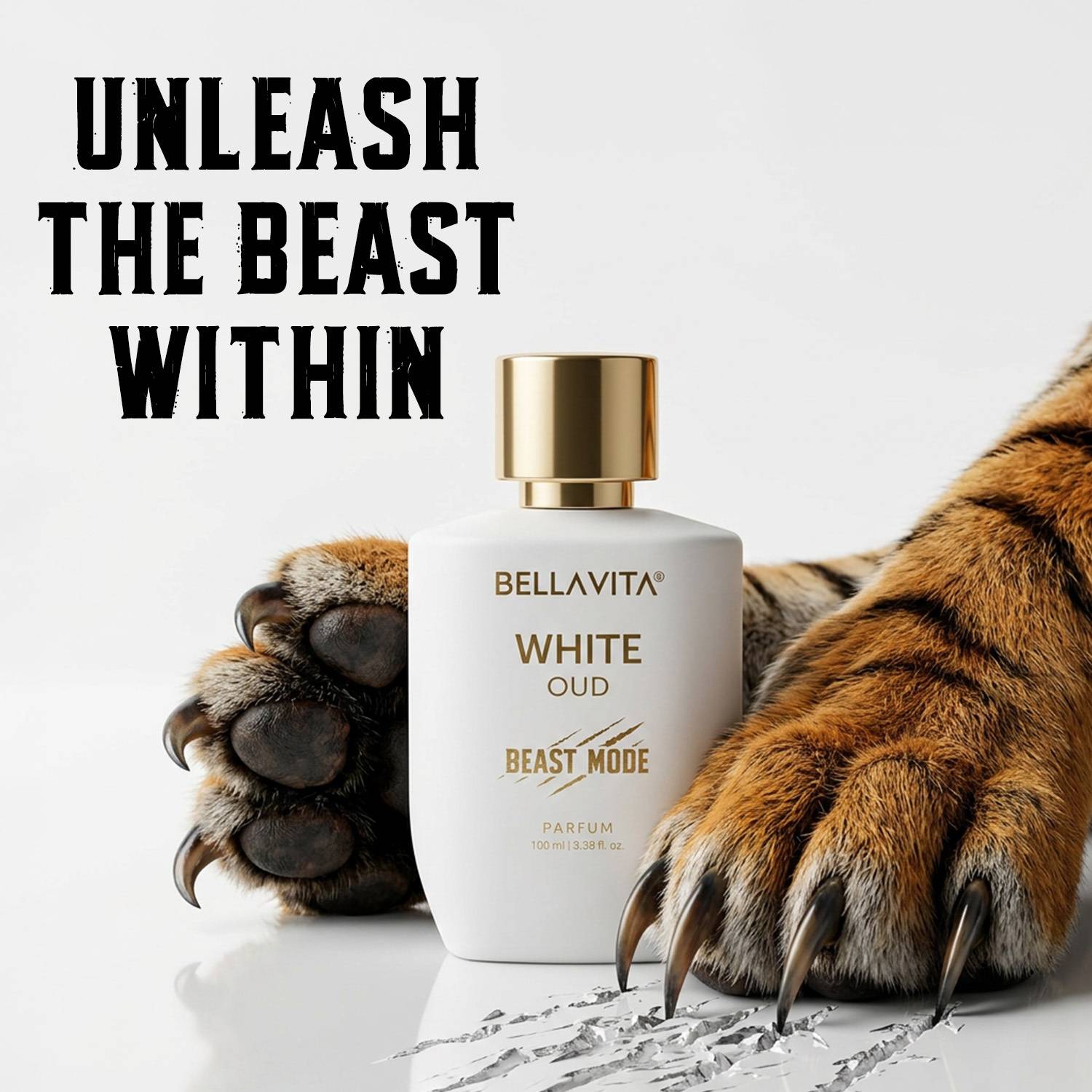 BELLAVITA White Oud Beast Mode Eau de Parfum - 100 ml - Image 5