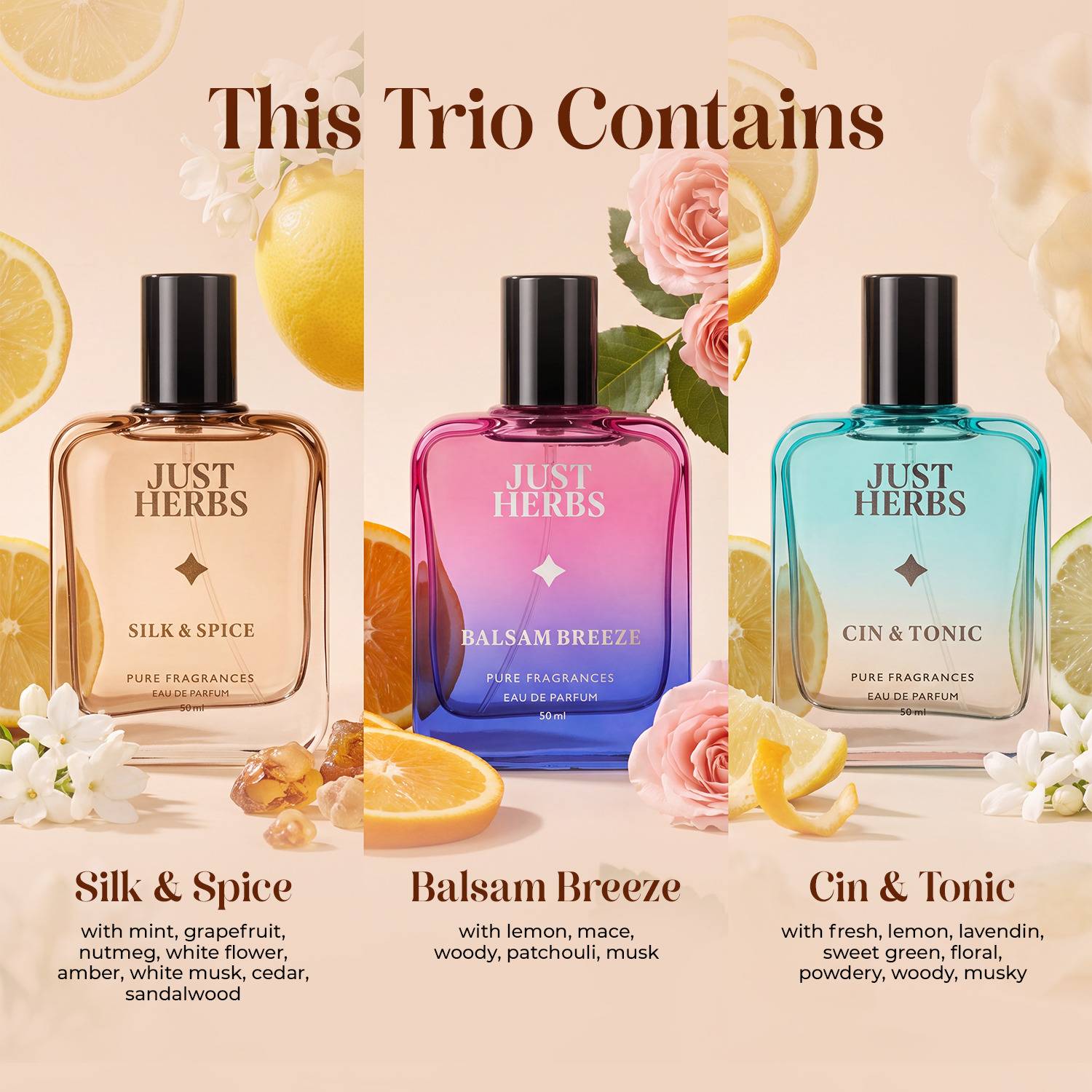 Just Herbs Energising & Relaxing Pack of 3 · 50 ml (150 ml total) - Image 3