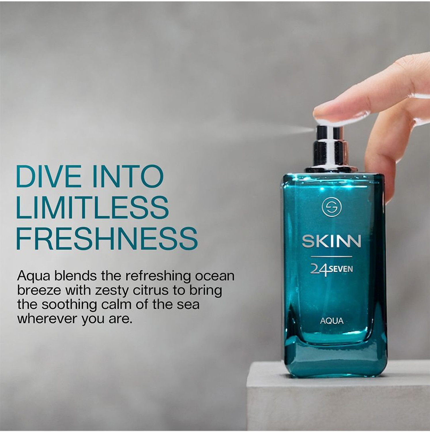 Image of SKINN by TITAN Aqua Eau de Parfum - 100 ml