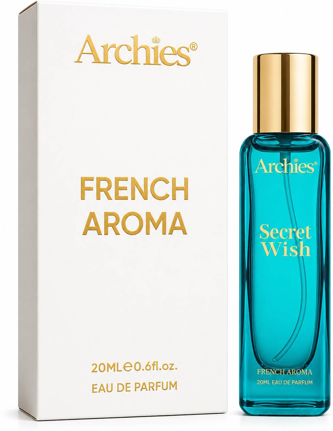 ARCHIES Secret Wish EDP Luxury Bold French Aroma Premium Long Lasting Perfume For Women Eau de Parfum - 20 ml