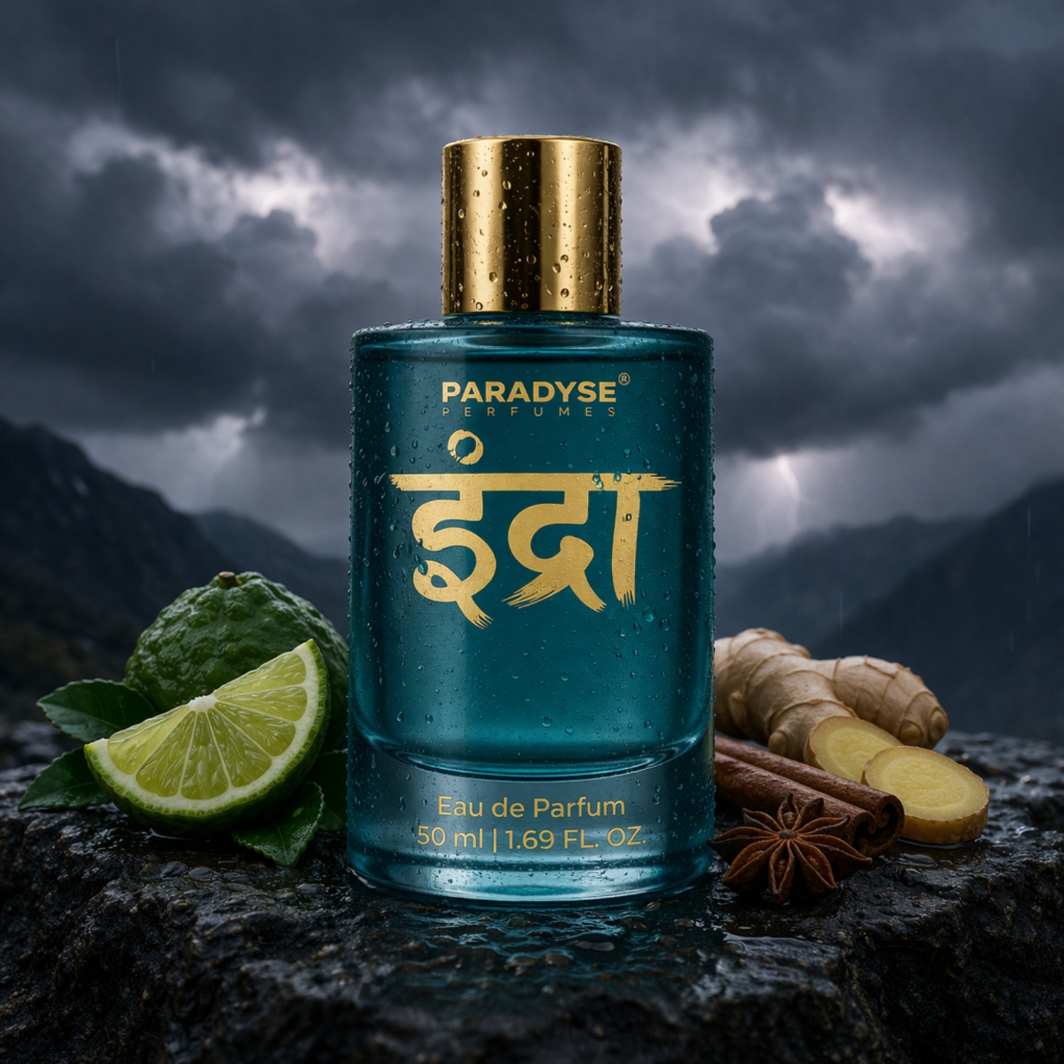 Image of paradyse perfumes Indra: The Rule Unisex Luxury Eau de Parfum Eau de Parfum - 50 ml