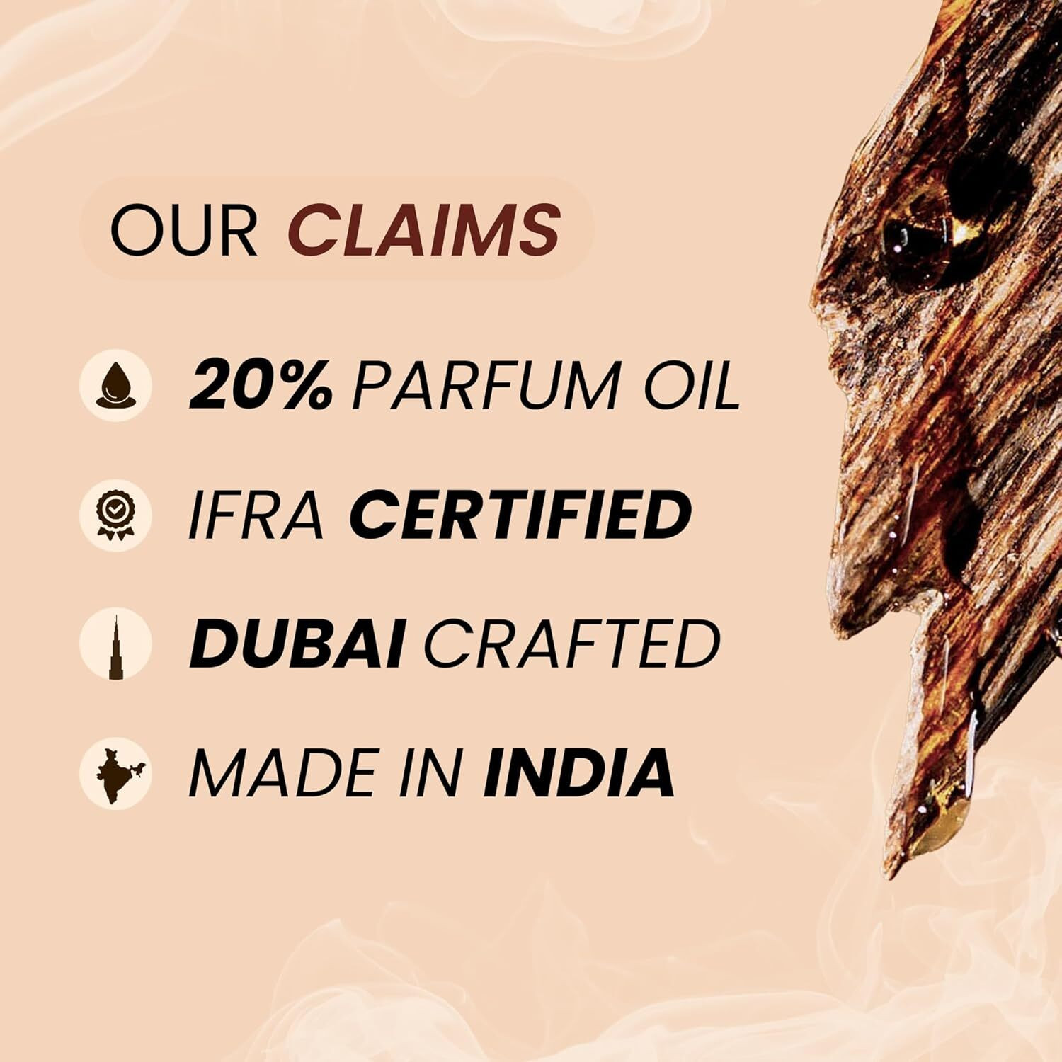 Image of LOZZBY Chocolate Perfume Spray | Cocoa & Caramel Notes | Unisex 0.14 Eau de Parfum - 50 ml