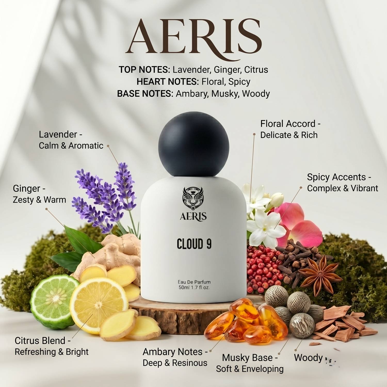 aeris CLOUD9 Eau de Parfum - 50 ml - Image 2