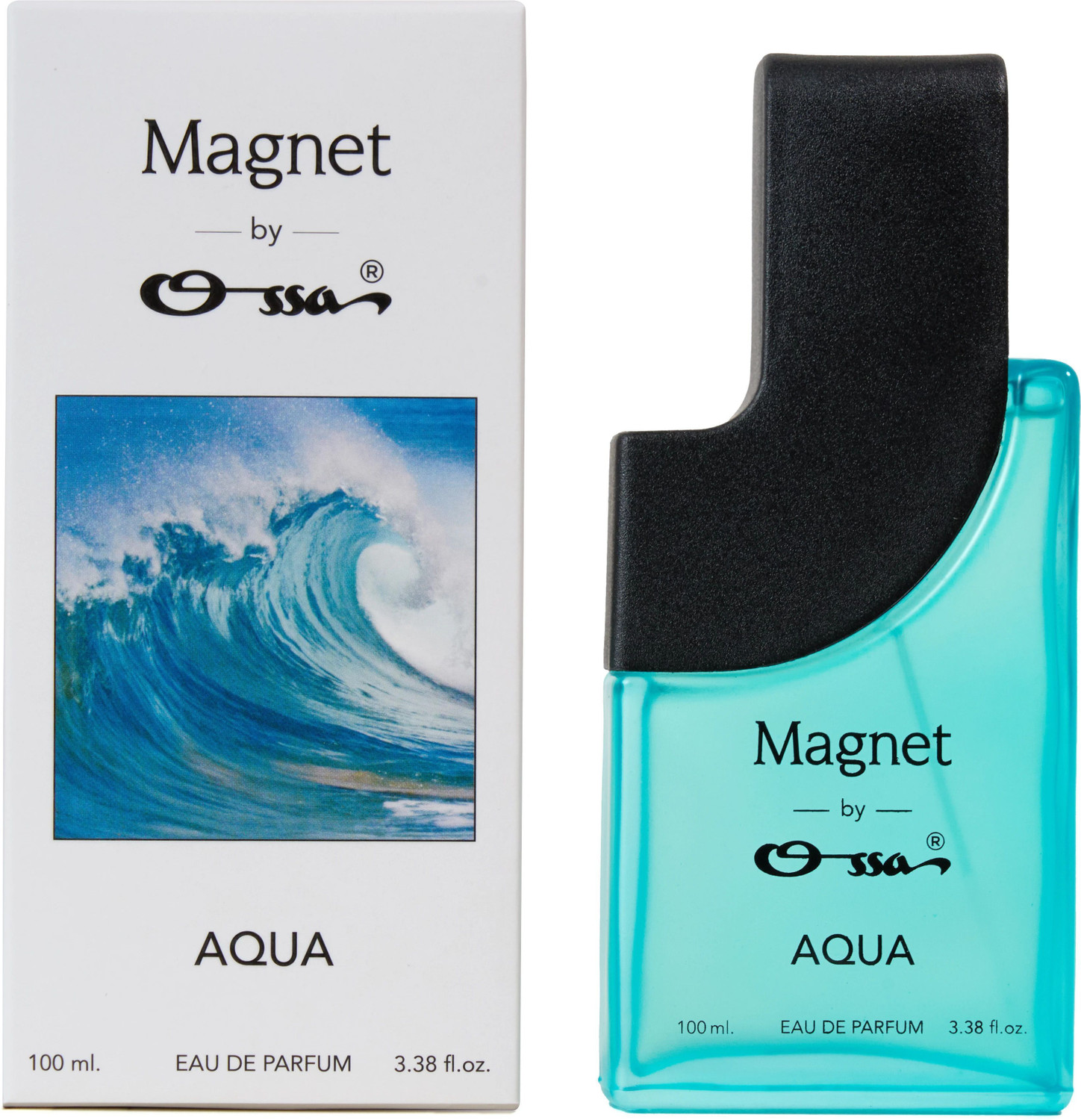 Image of OSSA Magnet Aqua Unisex Perfume With Sandalwood & Musk Premium Long Lasting Fragrance Eau de Parfum - 100 ml (For Men & Women)