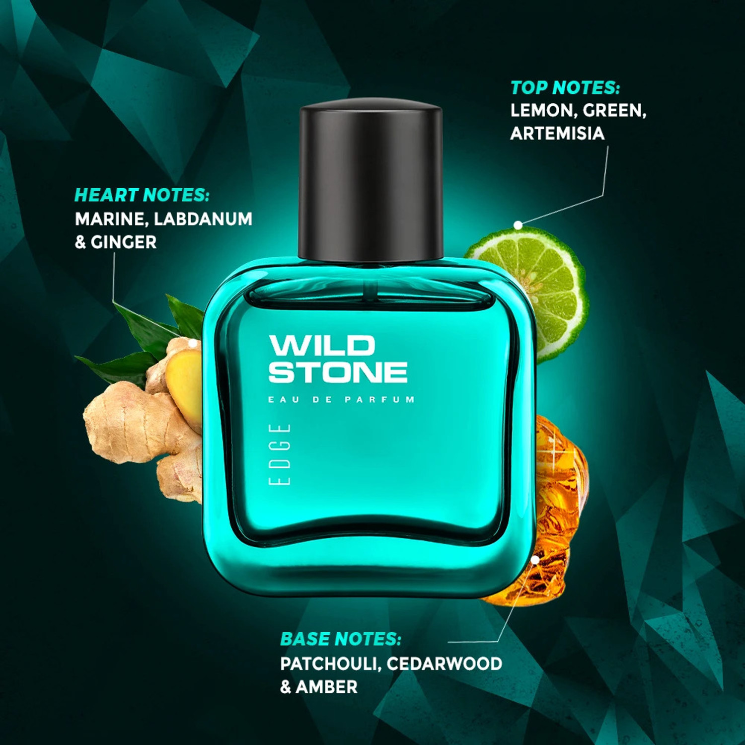 Image of Wild Stone Edge Perfume for Men Eau de Parfum - 50 ml