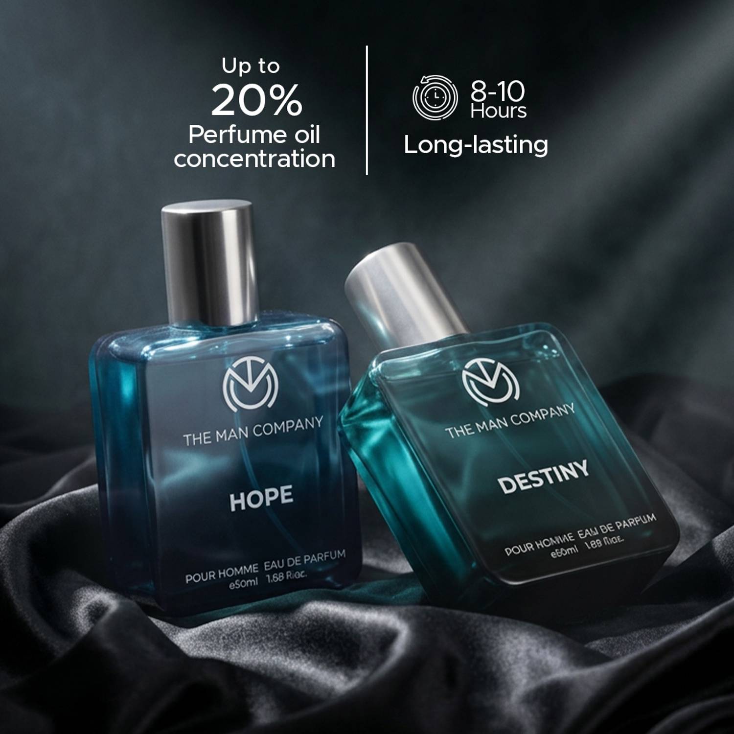 The Man Company Hope + Destiny EDP Pack of 2 · 50 ml (100 ml total) - Image 3